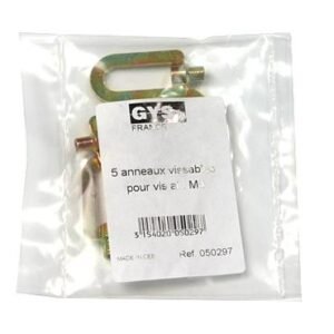 Menetes alátét aluminium M4 5 db