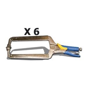 Hosszú benyúlású fogó készlet 6 db-os