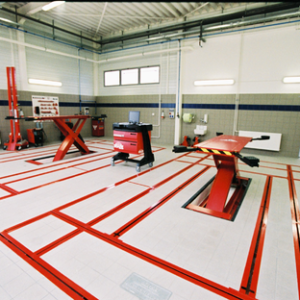 BLACKHAWK KOREK húzórendszer padlóba telepített