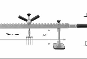 Kettős működésű egyengető kar standard